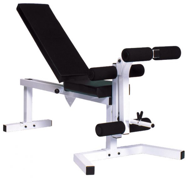 Adjustable Bench Press with leg curl