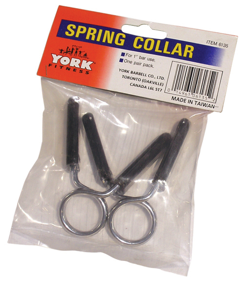 1Spring Collars w/ Rubber Grips (Pair)