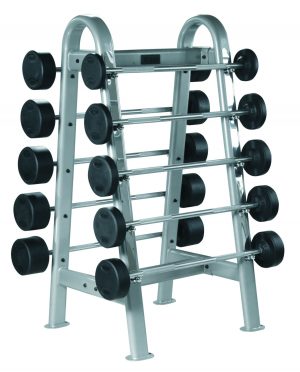 Fixed Straight And Curl Barbell Rack