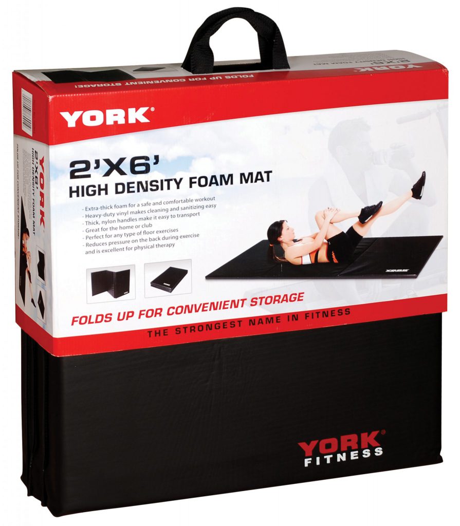 york fitness mat