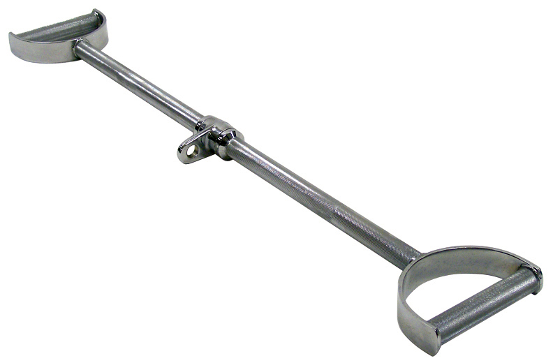 34" Double Handle Lat Bar | Cable Machine Attachments