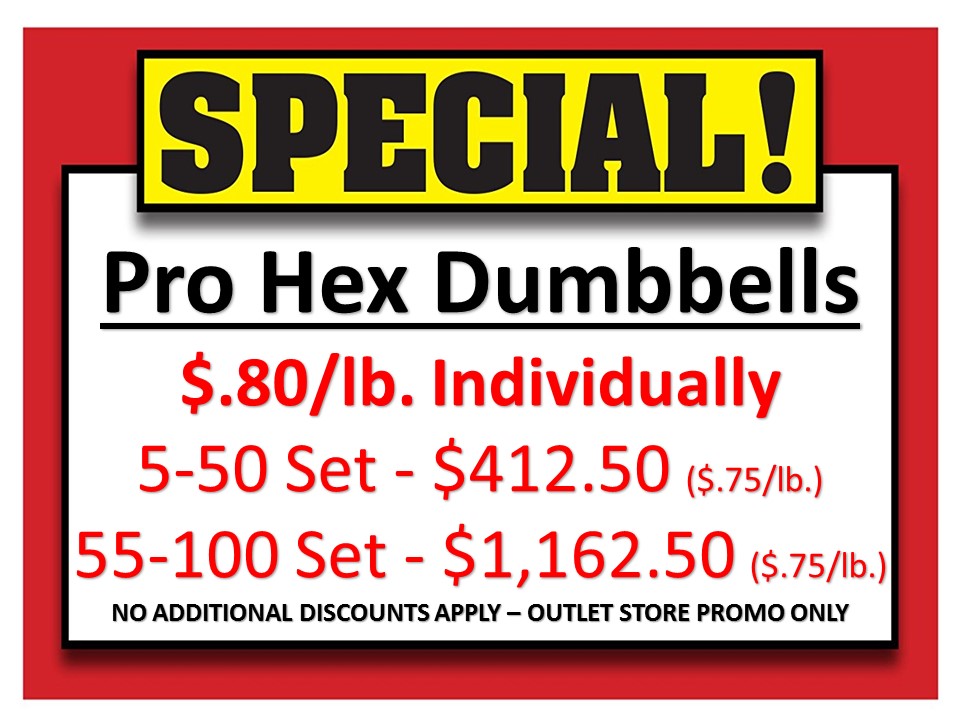 Pro Hex Promo May York Barbell