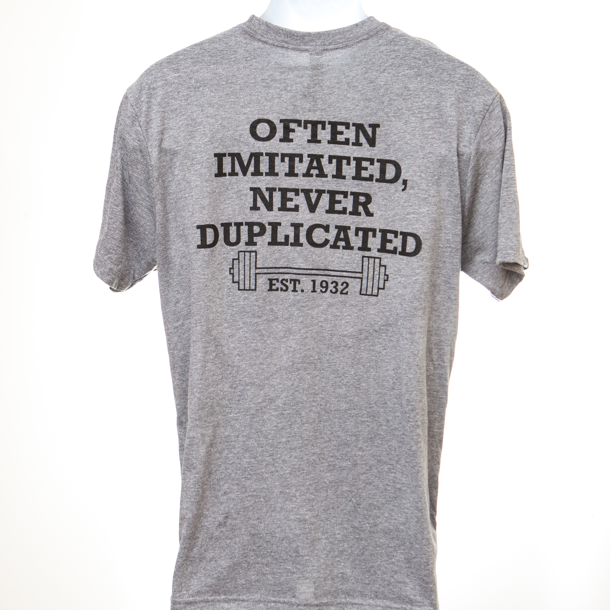 Often Imitated, Never Duplicated Tee | Gym Apparel l York Barbell