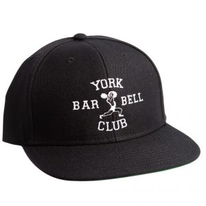 York Barbell Club Tee- Heatherd White