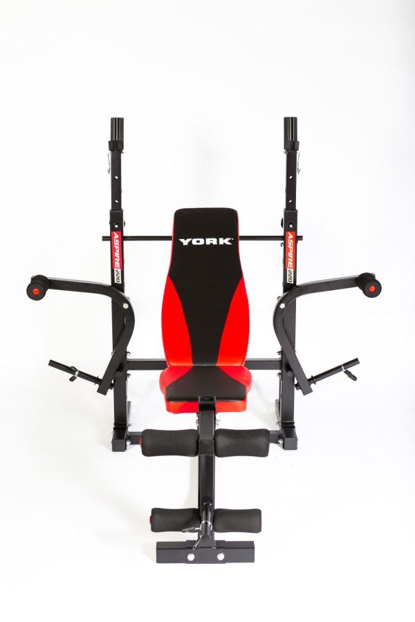 YORK Aspire 220 Folding Bench with Arm/Leg Curl/Butterfly
