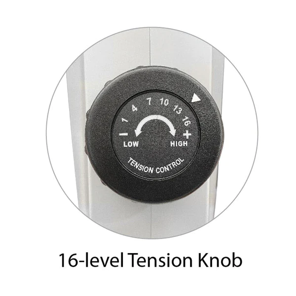 YORK Aspire 110 Rower 16 level tension knob