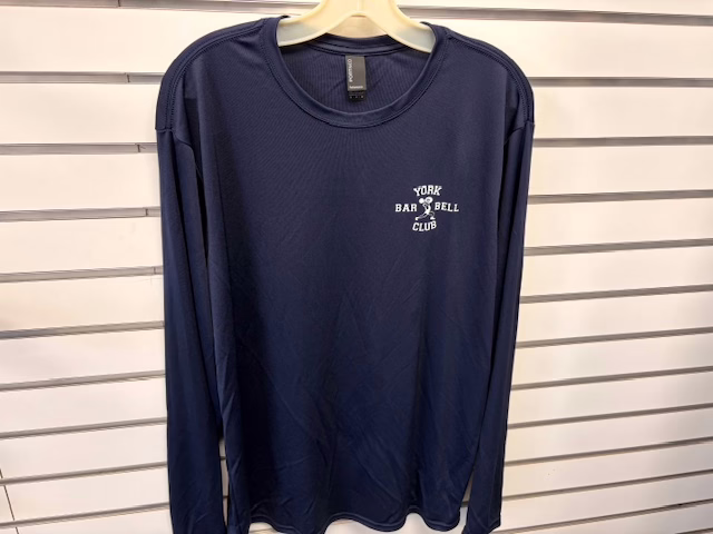 Long Sleeve Performance Tee - Navy